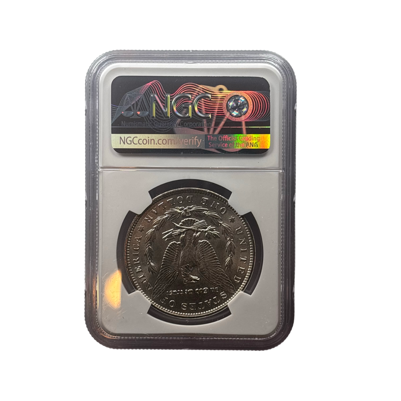1896 Morgan Silver Dollar | NGC MS63 | Choice Mint State