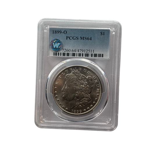 1899-O Morgan Silver Dollar | PCGS MS64 | Choice Near Gem