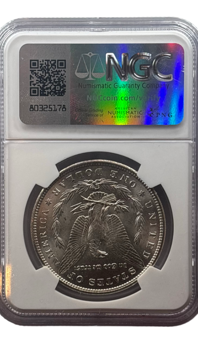 1900 Morgan Silver Dollar | NGC MS66 | Gem Mint State