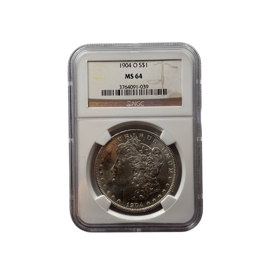 1904-O Morgan Silver Dollar | NGC MS64 | New Orleans Mint | Certified Gem