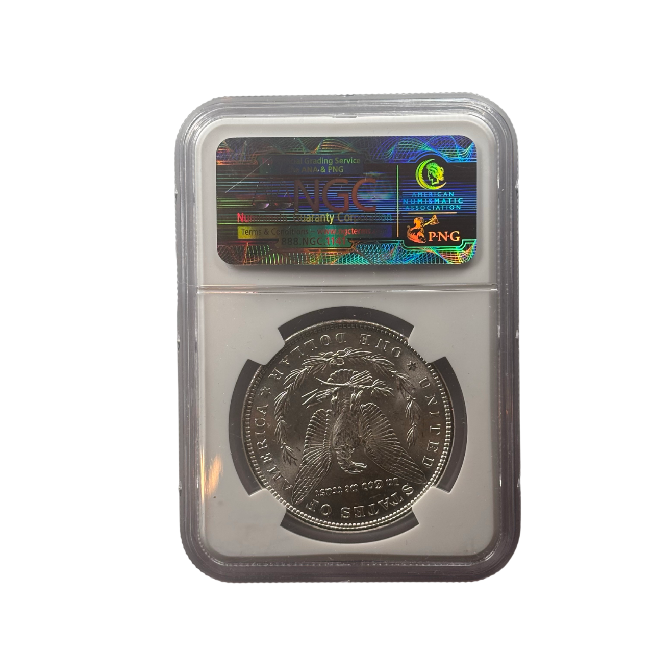 1882 Morgan Silver Dollar | NGC MS64 | Philadelphia Mint | Cert #3682168-012