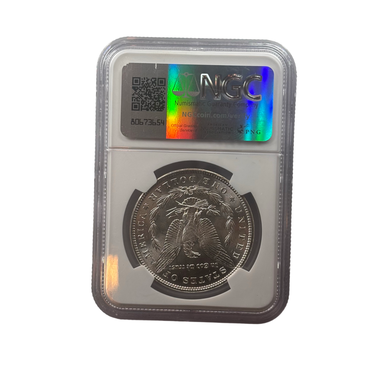 1882 Morgan Silver Dollar | NGC MS65 | Philadelphia Mint | Cert #6684866-002