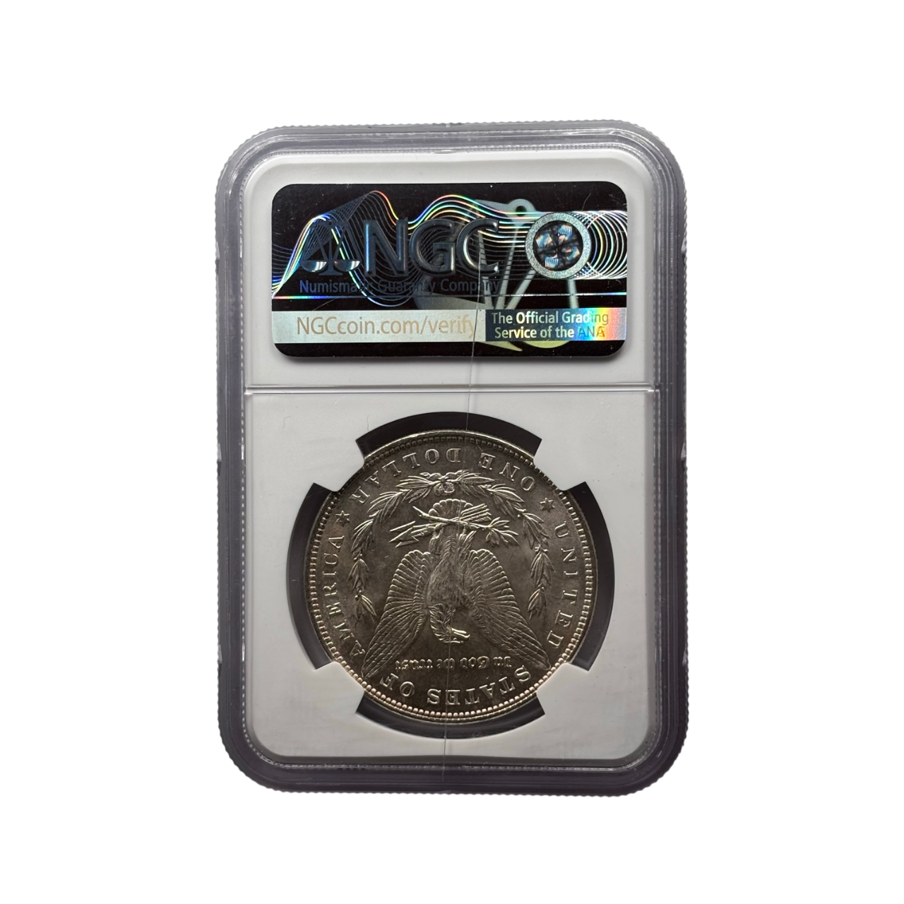 1886 Morgan Silver Dollar | NGC MS62 | Cert #6510308-008 | Philadelphia Mint