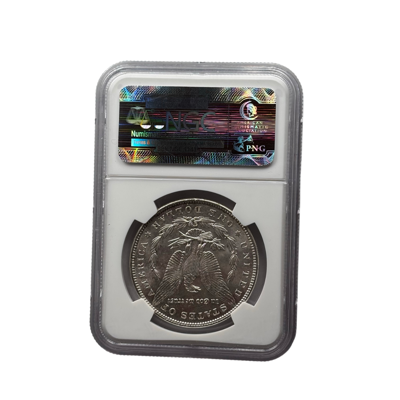 1886 Morgan Silver Dollar | NGC MS64 | Philadelphia Mint | Choice Near-Gem