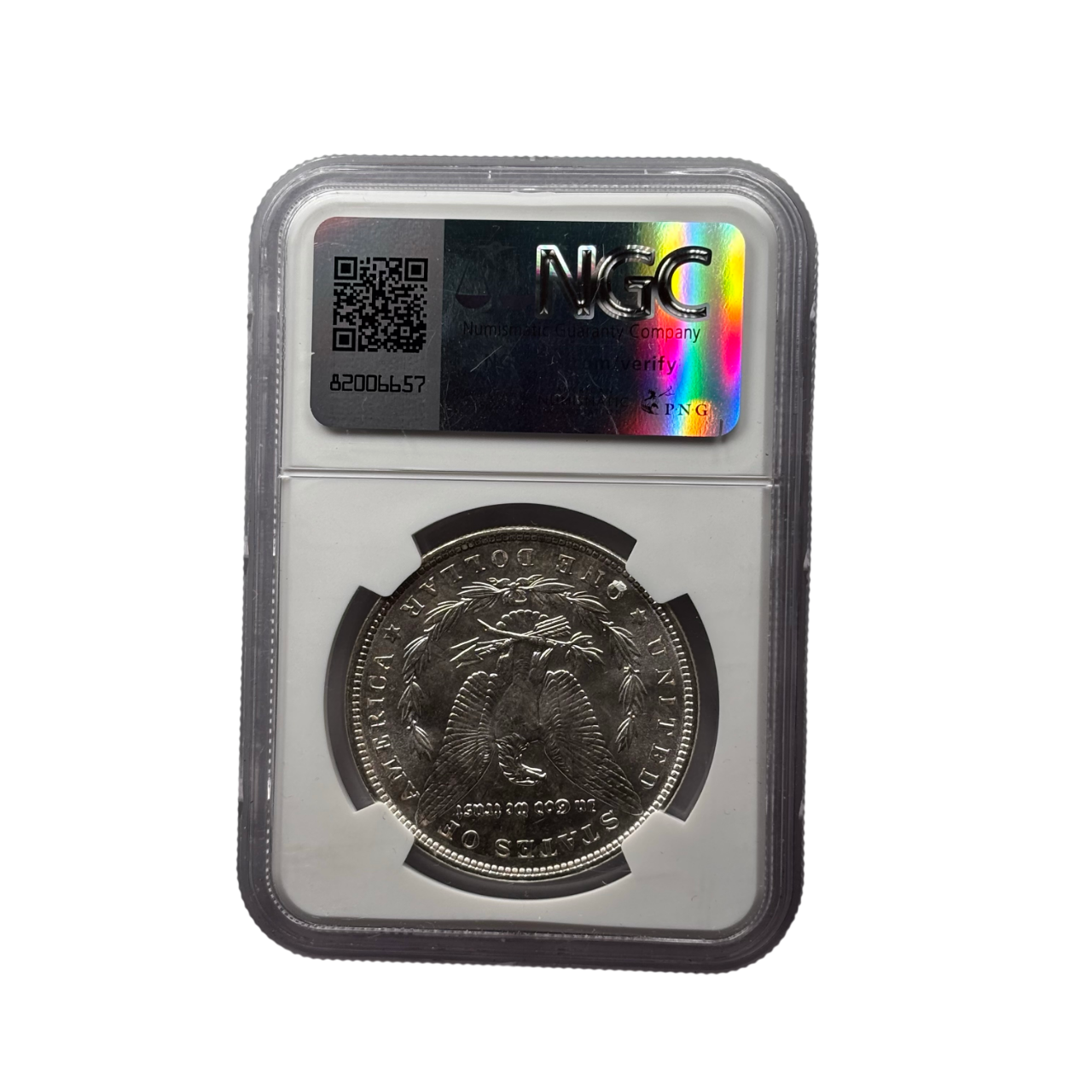 1886 Morgan Silver Dollar | NGC MS65+ | Philadelphia Mint | Cert #6686253-001