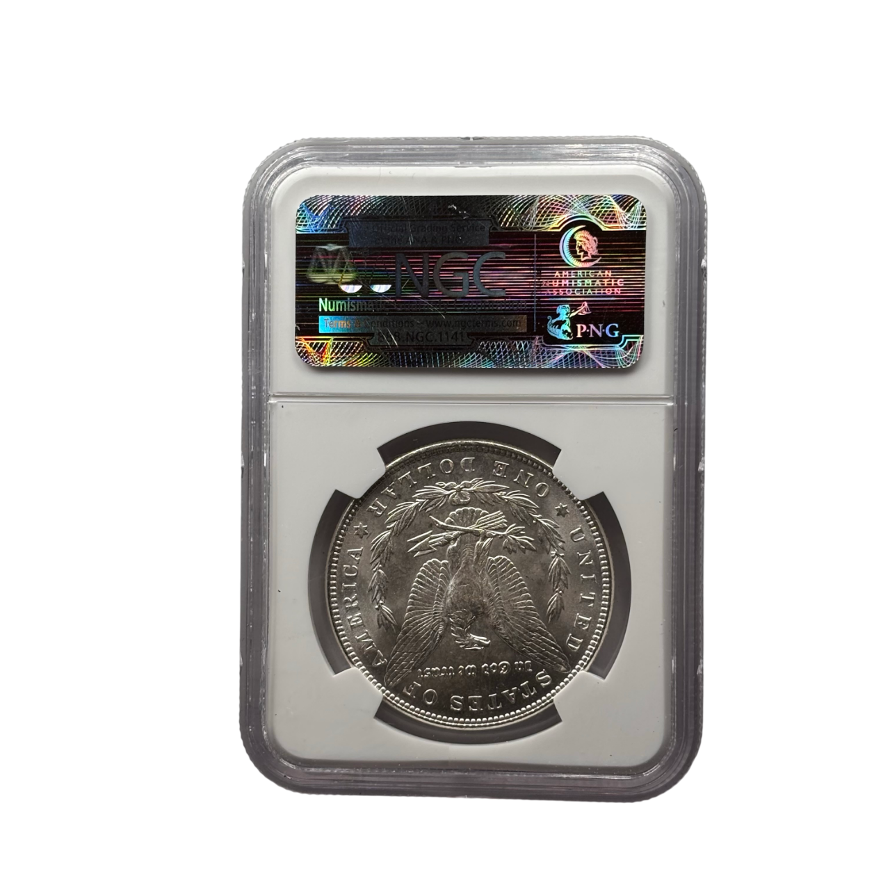 1887 Morgan Silver Dollar | NGC MS64 | Choice Gem | Philadelphia Mint | Cert #3767330-001