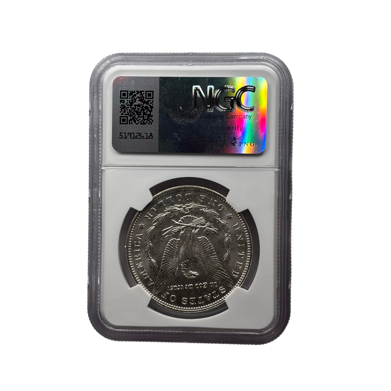 1887 Morgan Silver Dollar | NGC MS66 | Superb Gem | Philadelphia Mint | Cert #6686253-005